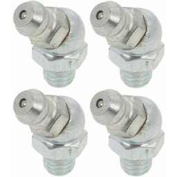 Cyclingcolors - 4x graisseur M6x1 angle 45° embout graissage pompe à graisse manuelle hydraulique