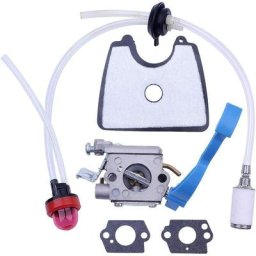 Carburateur avec Ligne de Filtre à air et Carburant Mise au Point Kit pour Husqvarna 125B 125BX