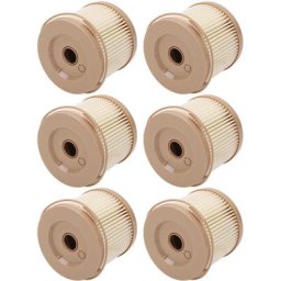 Filtre Séparateur D'Eau D'huile, 6 Pièces de Filtre à Carburant Séparateur D'Eau Kit de Filtre à