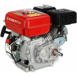 6,5 cv Moteur Thermique à Essence Moteur de Kart avec Réducteur 2:1, Arbre de 20 mm ø, Sécurité
