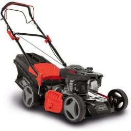 Tondeuse à gazon thermique Scheppach MS161-46 autotractée 46cm 150cm3 essence 4 temps bac 55L