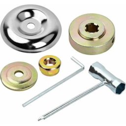 6 Pièces Kit Ecrou Tete Debroussailleuse Rechange, Lames de Boîte Vitesse Métal, écrou kit de