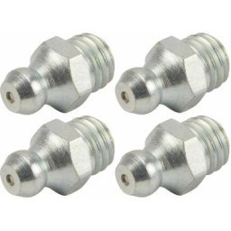 Cyclingcolors - 4x graisseur M8x1,25 angle 180 ° embout graissage pompe à graisse manuelle
