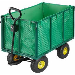 Chariot de jardin 544 kg - chariot de transport a main, remorque de jardin, charette a bras sur