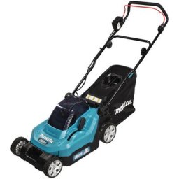 DLM382PM2 Tondeuse 36 v = 2 x 18 v Li-ION (2 Batteries 4Ah) + Chargeur Double DC18RD - Makita