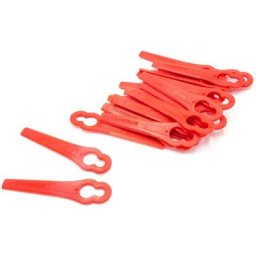 Vhbw - Lames en plastique pour tondeuses à gazon compatible avec Einhell GE-CT-18-Li, bg-ct 18 Li,