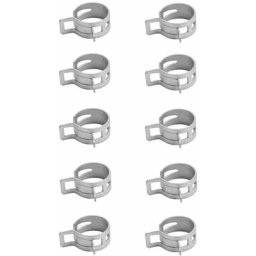 Cyclingcolors - 10x colliers de durite clip à ressort 6mm - 8mm tuyau carburant essence tondeuse