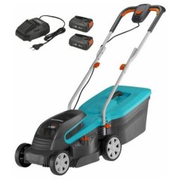 GARDENA Tondeuse à gazon PowerMax™ 32/36V P4A. Prête à l'emploi avec outil, batterie et chargeur