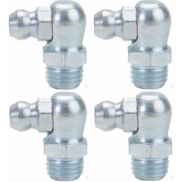 Cyclingcolors - 4x graisseur en équerre M8x1 angle 90° embout graissage pompe à graisse manuelle