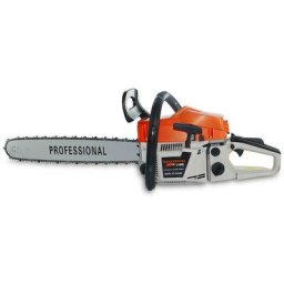 Mediawave Store - kraftroyal tronçonneuse à essence 52cc avec lame de 50 cm jardinage élagage bois