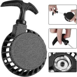 GP - Démarreur à rappel en aluminium pour 49 cc Pocket Bike Dirt Bike Mini Moto Cross atv