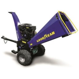 Broyeur végétaux thermique 15CV Branches ø 12cm Démarrage électrique Moteur essence 420cm³ Goodyear