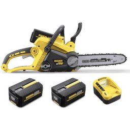 Tronçonneuse à batterie Nemura 40V - 2 Batteries 4Ah - Chargeur rapide