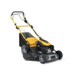 Tondeuse à gazon automotrice équipée d'un moteur à essence Honda GCVx170 , combi 53 svq h Stiga
