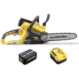 Nemura - Tronçonneuse à batterie 40V - Batterie 2Ah - Chargeur rapide
