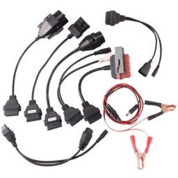 Vhbw - OBD2 Kit de câbles pour appareils de diagnostic obd compatible avec Alfa Romeo, Audi, bmw,