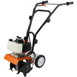 T-mech - Mini Motoculteur Moteur Essence à 2 Temps de 52cc, d'une Puissance de 3HP 1,65kW avec Kit
