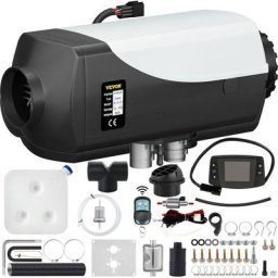 Chauffage Diesel 12v 5kw Consommation: 0,11-0,51 (L/h), Interrupteur lcd Avance & Telecommande,