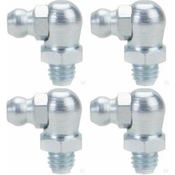Cyclingcolors - 4x graisseur M6x1 angle 90° embout graissage pompe à graisse manuelle hydraulique