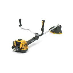 Débroussailleuse à moteur à essence 2 temps de 44,8 cm3 avec arbre droit, support renforcé, double
