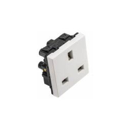 Legrand - Prise électrique Montage encastré, Type g - Britannique, , IP41, série Mosaïc ( Prix pour