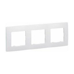 Legrand - 448397870 Plaque Triple Vert/Or, Blanc