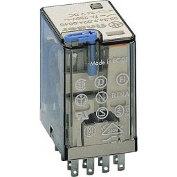 55.34.9.024.0000 Relais enfichable 24 v/dc 7 a 4 inverseurs (rt) 1 pc(s) C159041 - Finder