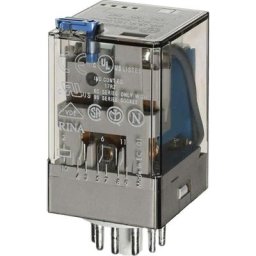60.13.9.024.0074 Relais enfichable 24 v/dc 10 a 3 inverseurs (rt) 1 pc(s) C159641 - Finder