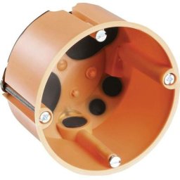Boîte de montage pour cloison creuse F-tronic 7360028 coupe-vent (ø x p) 68 mm x 47 mm jeu de 25