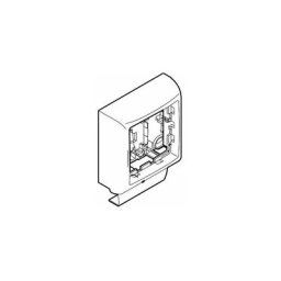 Cadre simple Appareillage Saillie Legrand - Pour moulure Keva 50x20mm - Blanc