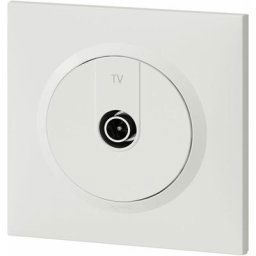 Legrand - Prise tv mâle 9, 52mm blindée Dooxie - Complet - Blanc