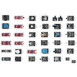 Kit de capteurs 37 en 1 kit de capteurs pour Arduino™. Adapté pour (cartes Arduino) : Arduino