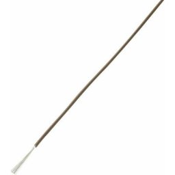 Tru Components - 1567216 Fil de câblage LiY 1 x 0.50 mm² marron 25 m
