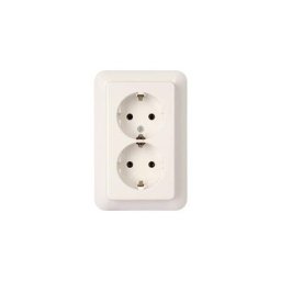 Insert Prise de courant rivo blanc pur (ral 9010) 945717081 - blanc pur (ral 9010) - Kopp