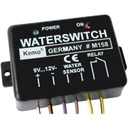 Détecteur deau (kit monté) Kemo M158 9 v/dc, 12 v/dc 1 pc(s)