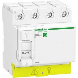Schneider Electric - Resi9 xp - interrupteur différentiel - 4P - 40A - 30mA - Type a - peignable