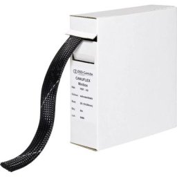 Dsg Canusa - Gaine tressée 8694008951 noir polyester 8 à 14 mm 10 m