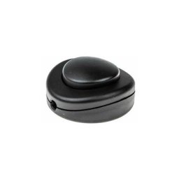 Legrand - Interrupteur 2A 250V avec commande au pied pour lampadaire - Noir