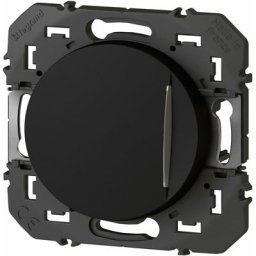 Interrupteur - Ou va-et-vient - Voyant lumineux - Dooxie - 10A - Noir - Legrand