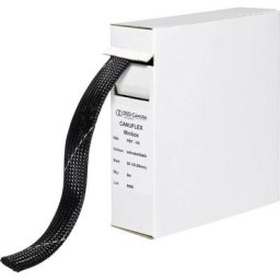 Dsg Canusa - Gaine tressée 8694015951 noir polyester 15 à 27 mm 10 m - noir
