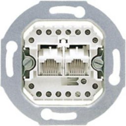 X2 Insert Prise réseau blanc UAE8-8UPO - Jung