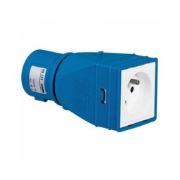Legrand - Adaptateur industriel et domestique 2P+T - 16A - 230V