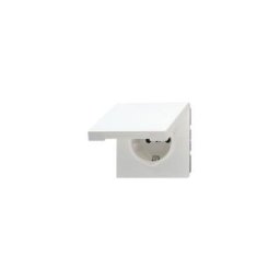 Insert Prise avec cache rabattable blanc LS1520KIKLWW Q262932 - Jung