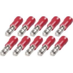 N.a. - Cosses électriques cylindriques mâle rpp 4-1 0,5-1,5 mm² rouge - rouge