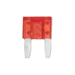 Fusible mini a broches - 10A (par 50)
