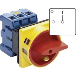 Kraus&naimer - KG20B.T203/01.E Interrupteur sectionneur refermable 25 a 1 x 90 ° rouge, jaune 1