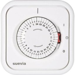 348.002 Programmateur horaire pour montage encastré analogique programme journalier 2200 w IP20