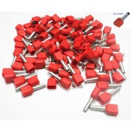 Embout de cablage pré-isolé fil souple isolé de 0.5 mm² à 25 mm² simple ou double Quantité Embout: