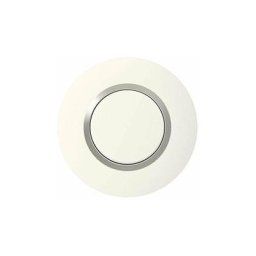 Legrand - 600971 plaque ronde dooxie, 1 poste, plume LEG600971