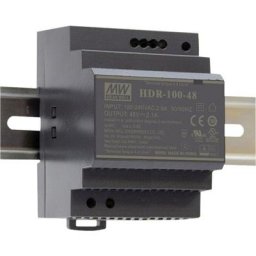HDR-100-48 Alimentation rail din 48 v/dc 1.92 a 92.2 w Nbr. de sorties:1 x Contenu 1 pc(s) - Mean